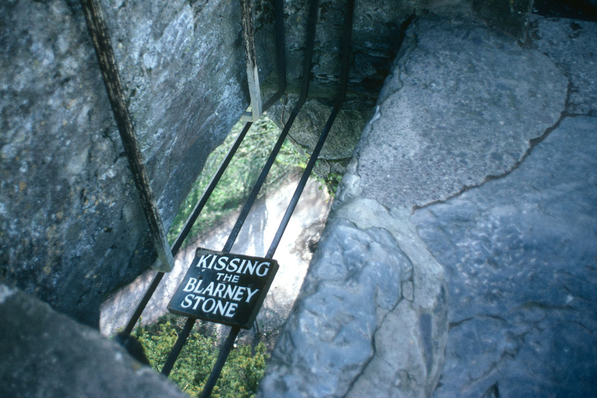 Blarney Castle Kissing Stone