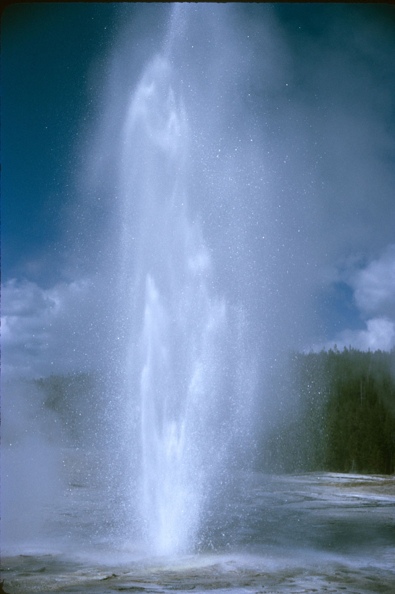 74 Plume Geyser Yellowstone