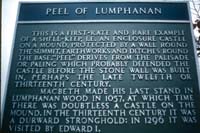 Peel of Lumphanan Sign Scotland