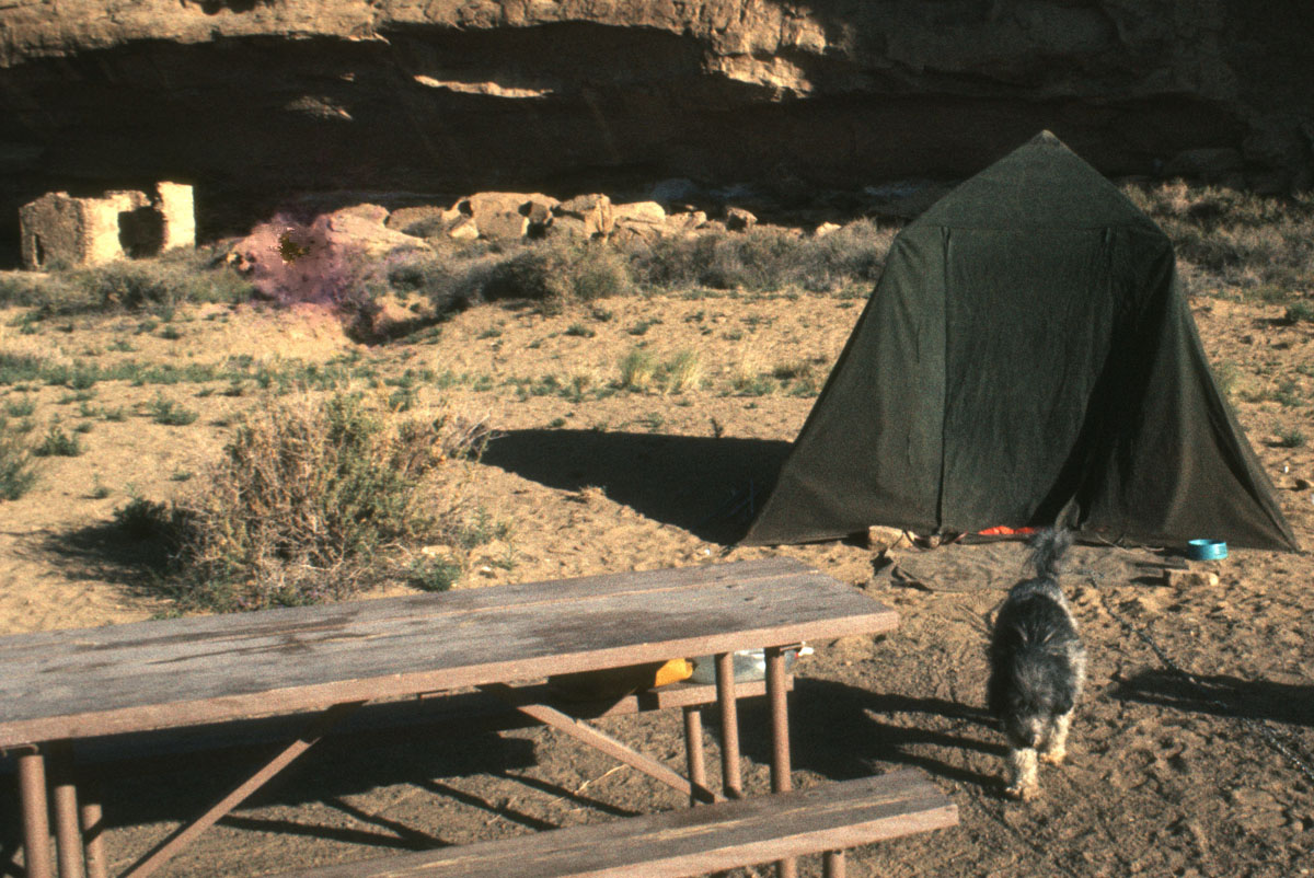 Camp at Chaco
