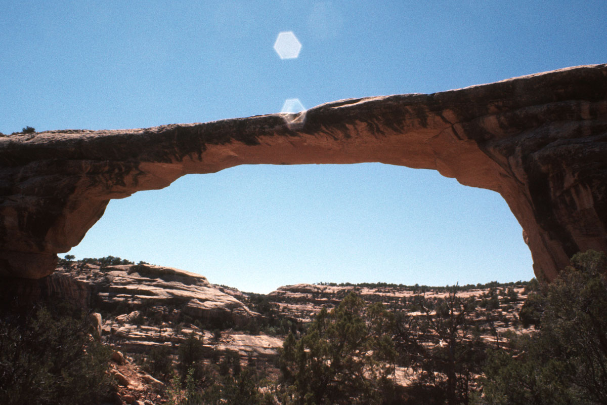 Owachoma Bridge Natural Bridgis