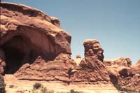Rock Head Arches Nat Pk