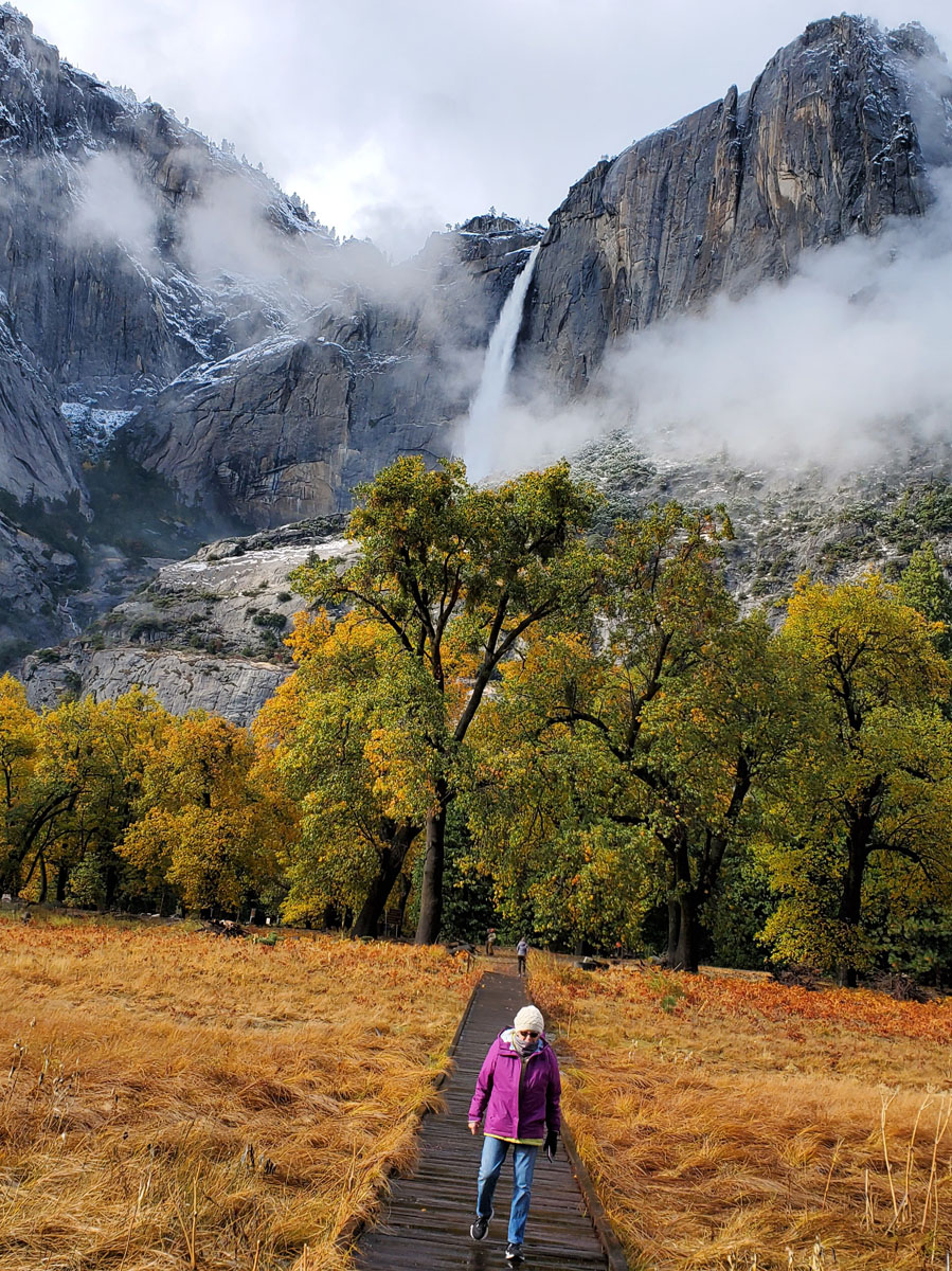 04 Yosemite Falls with Snow