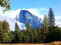 01 Halfdome with Snow